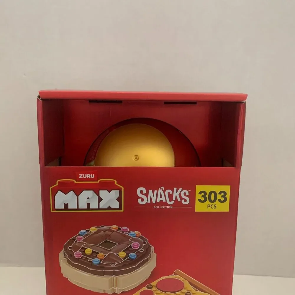 Zuru Max Snacks Collection Doughnut And Pizza 303 PCS Bricks Set Brand New